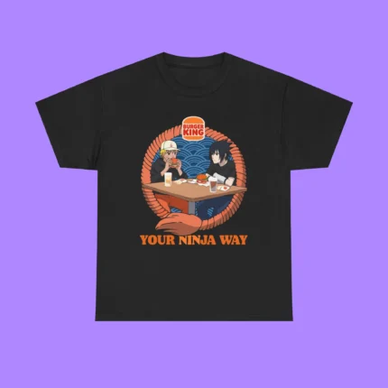 Burger King Naruto Your Ninja Way Shirt