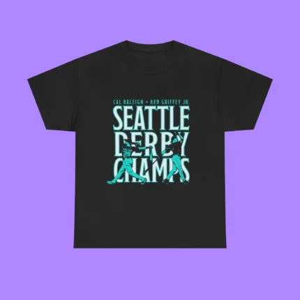 Cal Raleigh and Ken Griffey Jr Seattle Derby Champs Shirt