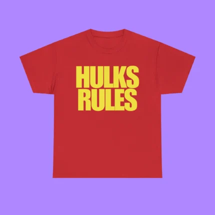 Hulk Hogan Hulk Rules Shirt