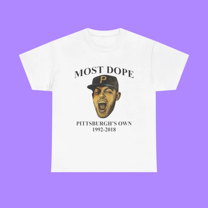 Mac Miller Most Dope Pittsburgh’s Own 1992–2018 Shirt