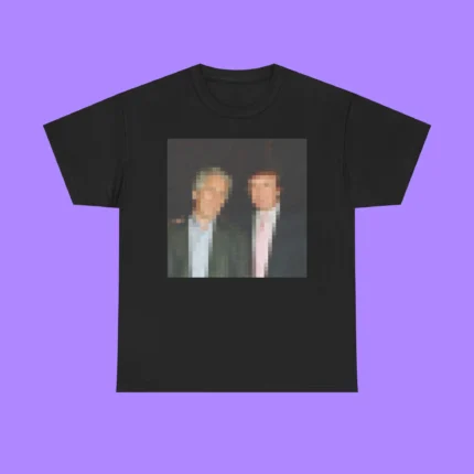 Trump Epstein Blurred Shirt