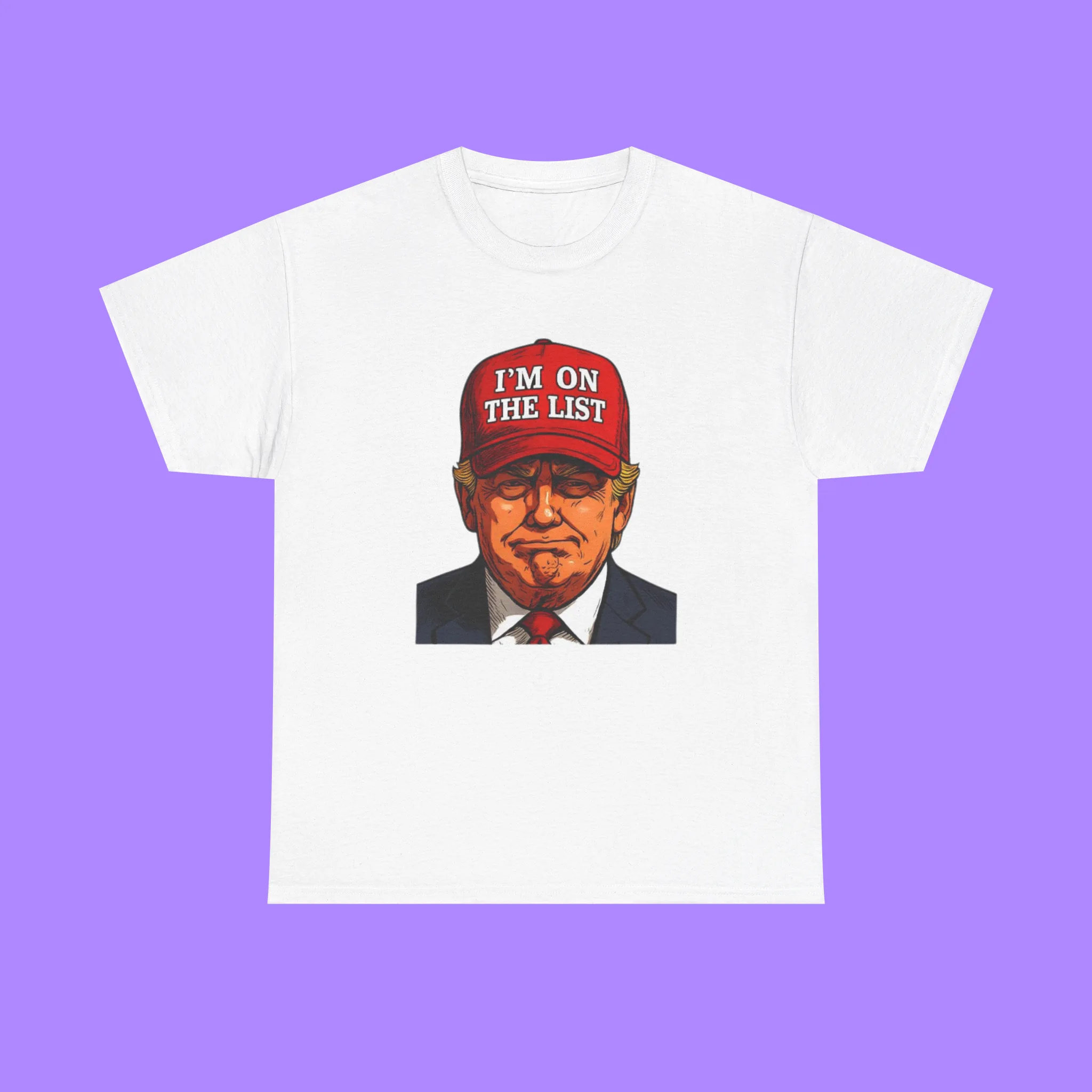 trump-im-on-the-list-epstein-sarcastic-political-shirt Trump I’m On The List Epstein Sarcastic Political Shirt