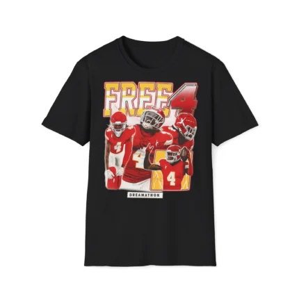 Chiefs Rashee Rice Free 4 Shirt