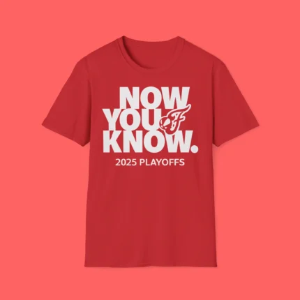 Fever Now You Know 2025 Playoffs Shirt
